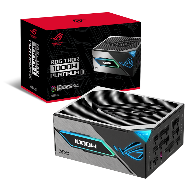 ASUS ROG GAMING THOR III 1000W PLATINUM thumbnail 10