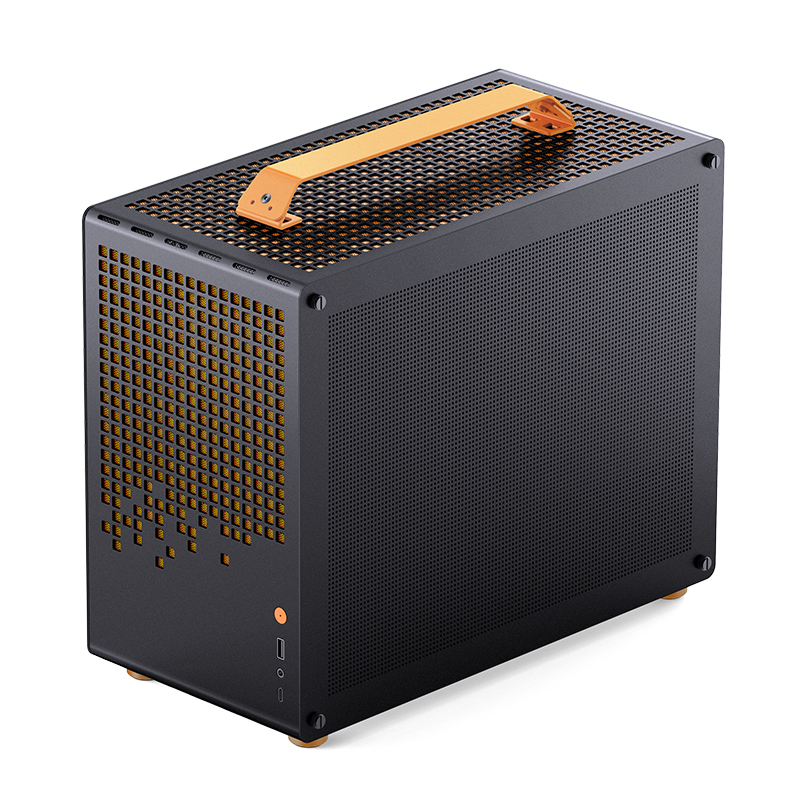JONSBO Z20 M-ATX CASE BLACK/ORANGE thumbnail 7