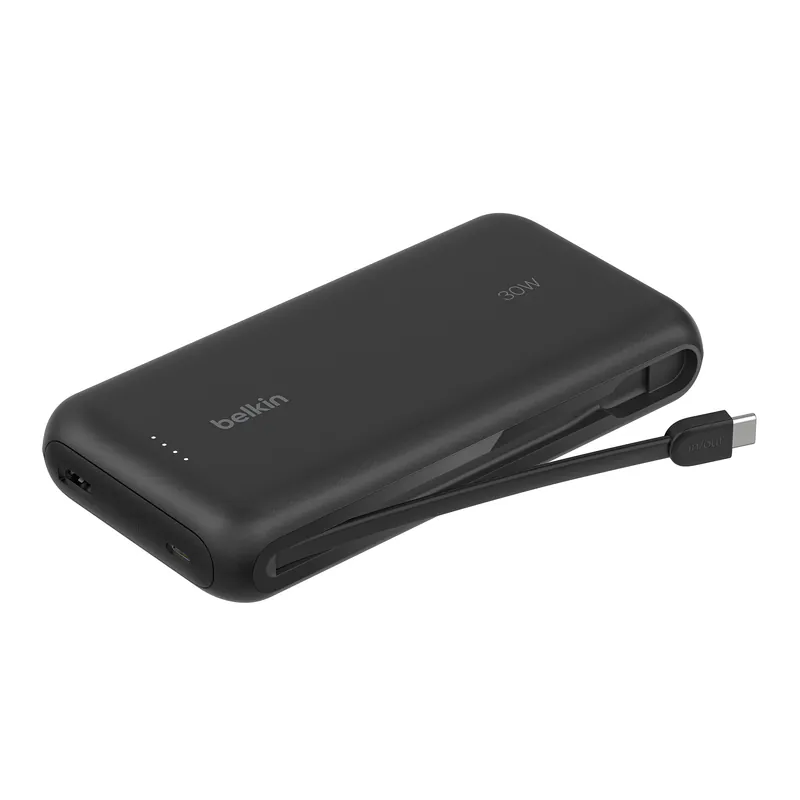 BELKIN BoostCharge 便攜式行動電源 (20K / 內置USB-C充電線) thumbnail 2