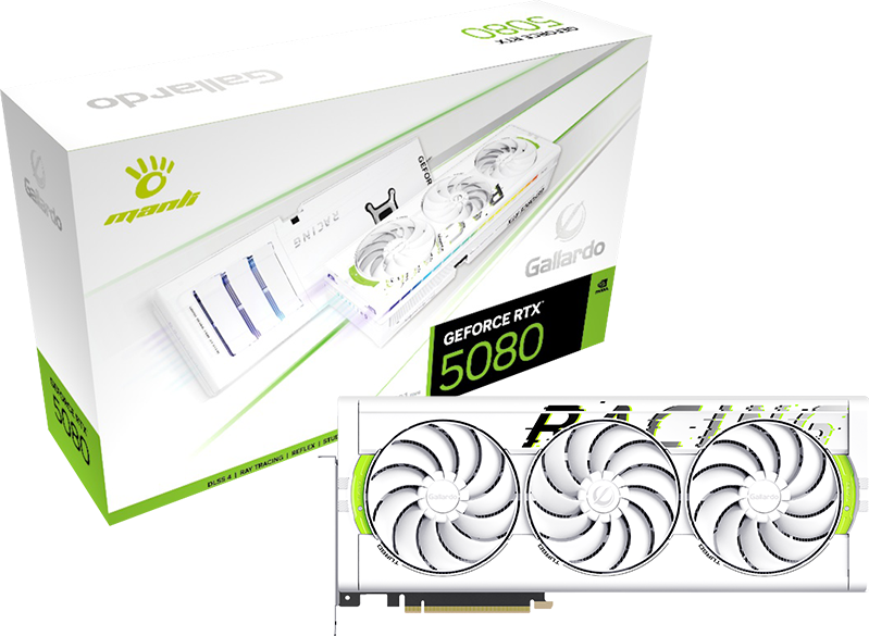 RTX5080 16GB GDDR7 OC GALLARDO X3 WHITE thumbnail 12