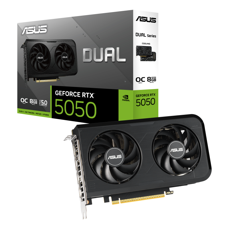 ASUS DUAL RTX5050 OC 8GB GDDR6 thumbnail 7