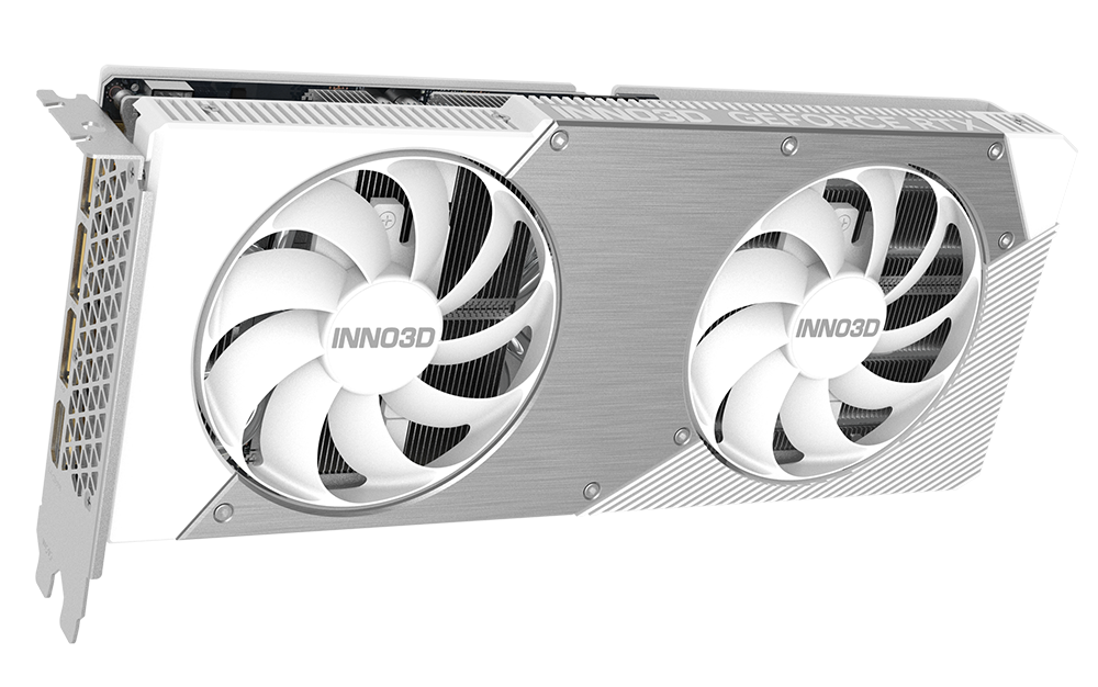 INNO 3D RTX5060TI X2 OC 8GB GDDR7 WHITE thumbnail 3