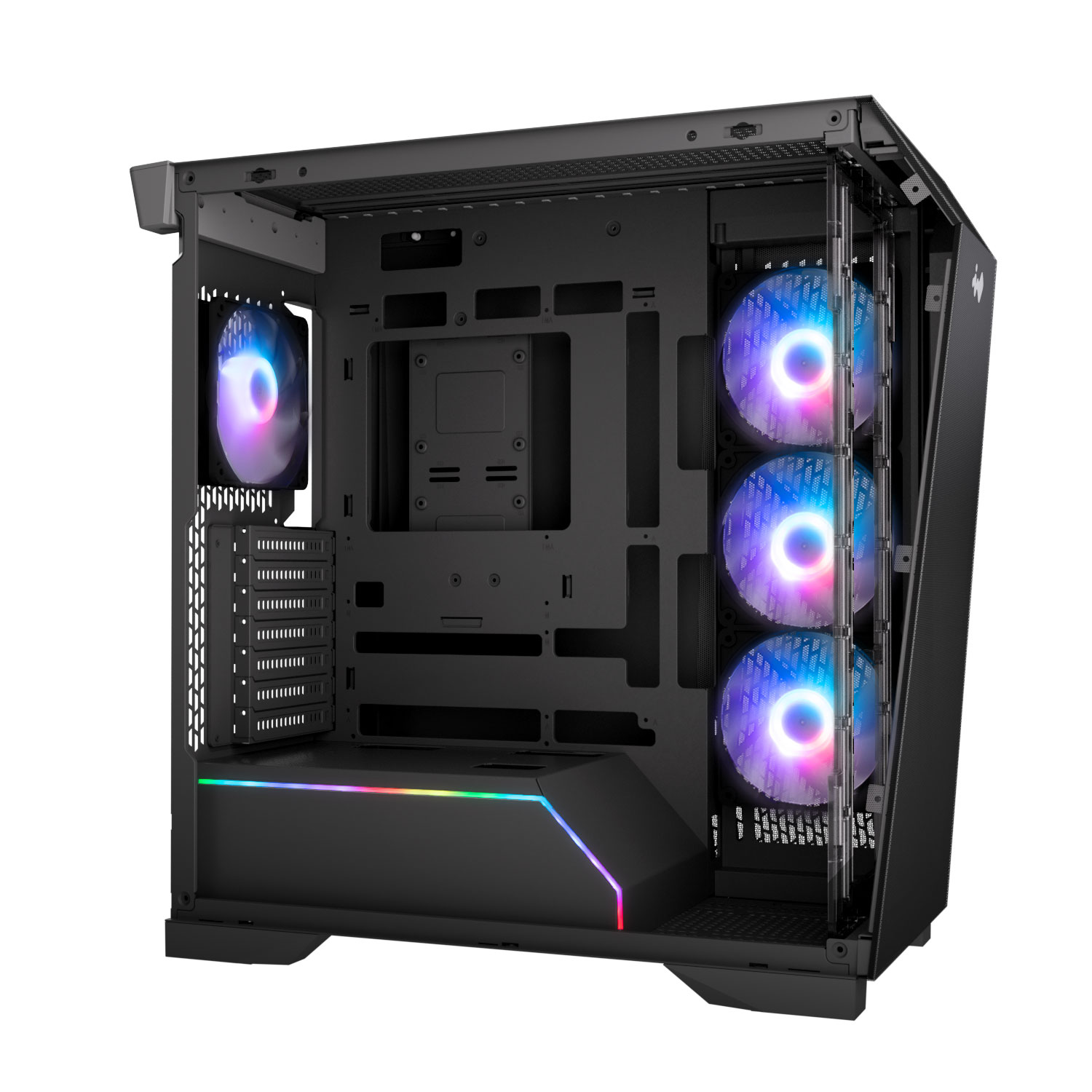 IN WIN PRISM ATX CASE BLACK thumbnail 10