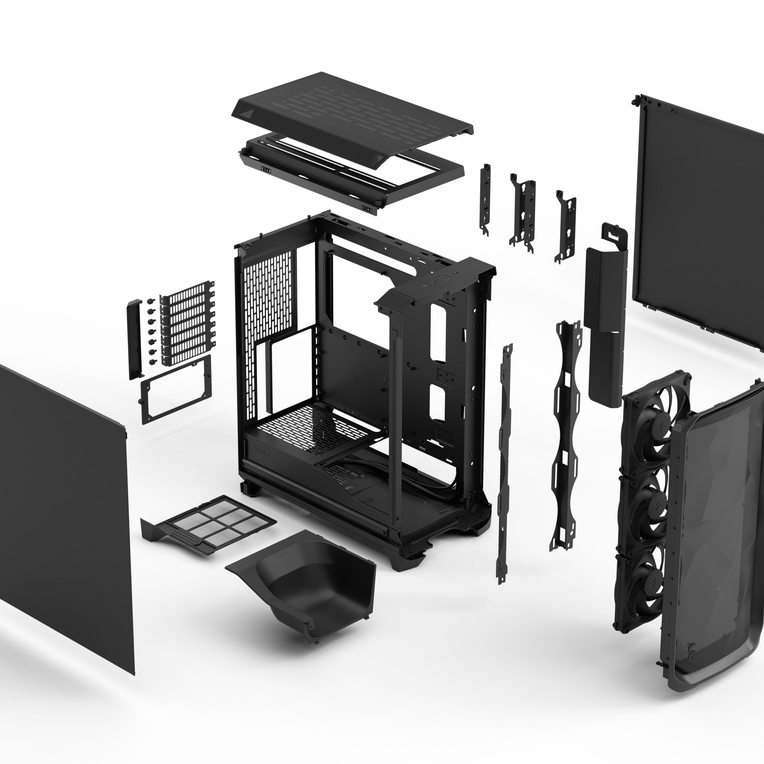 FRACTAL DESIGN MESHIFY 3 BLACK SOLID thumbnail 2