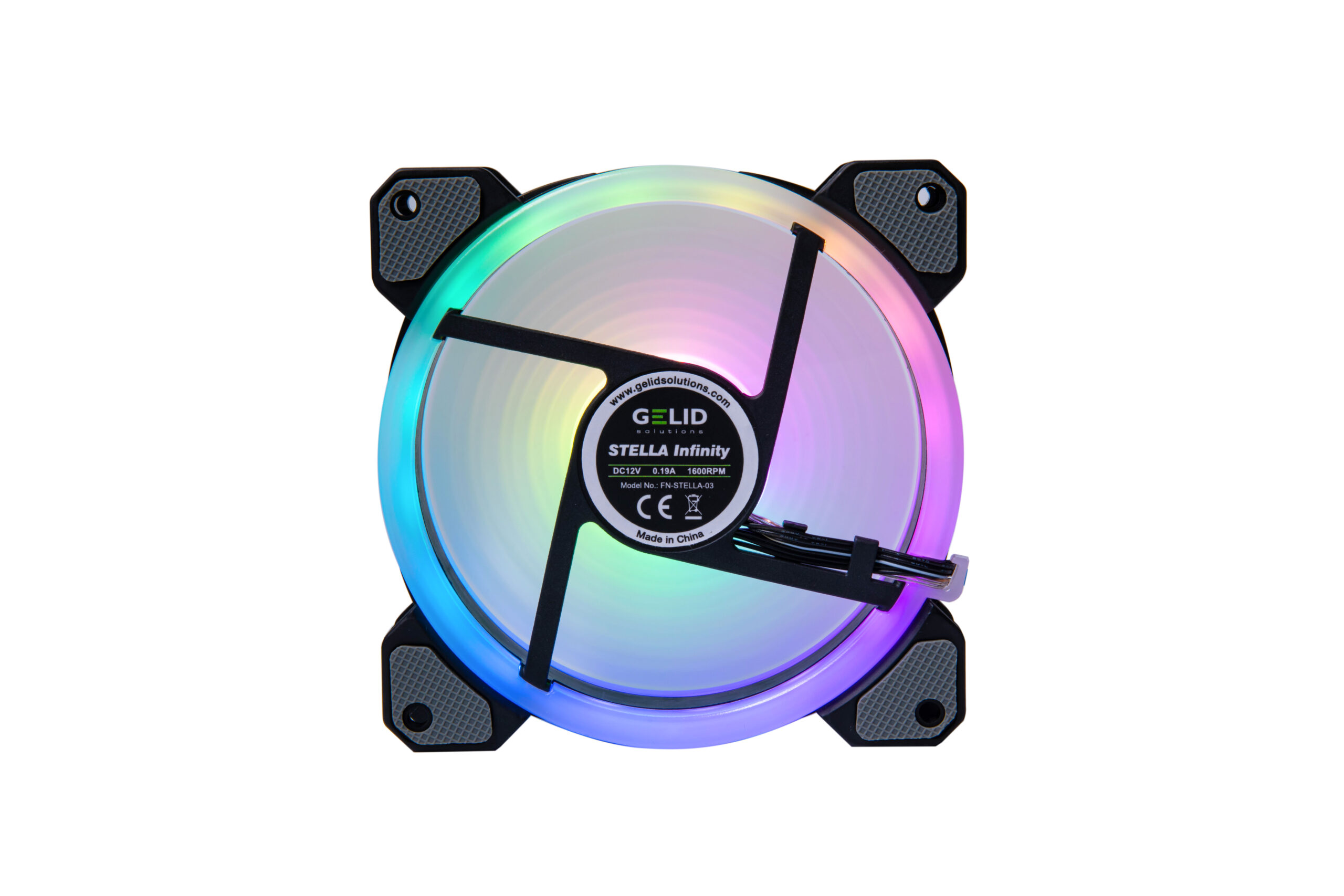 GELID STELLA INFINITY 12CM DUAL RING ARGB FAN thumbnail 3