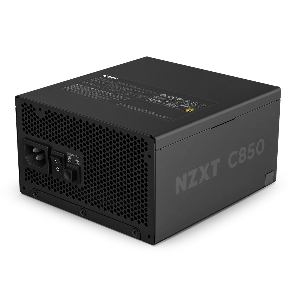 NZXT C850 GOLD ATX 3.1 850W FULL MODULAR PSU BLACK thumbnail 5