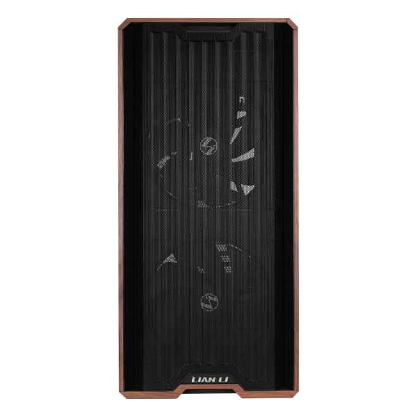 LIAN LI LANCOOL 217 WOODEN MID-TOWER CASE BLACK thumbnail 2