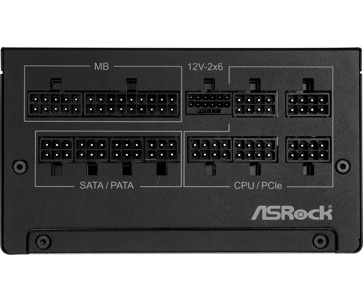 STEEL LEGEND 850W GOLD ATX 3.1 PSU BLACK thumbnail 4