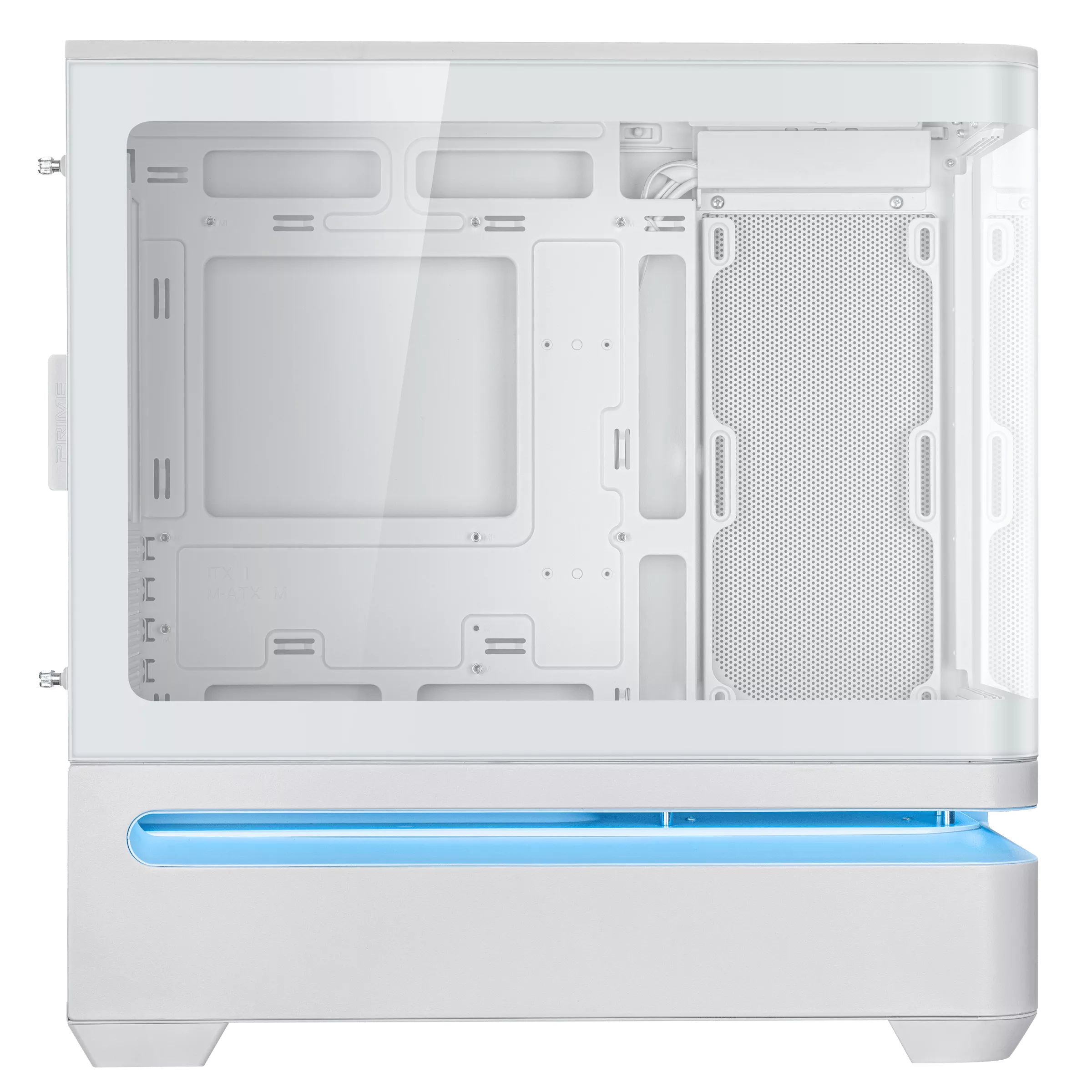 ASUS PRIME AP202 TG MATX CASE WHITE thumbnail 11