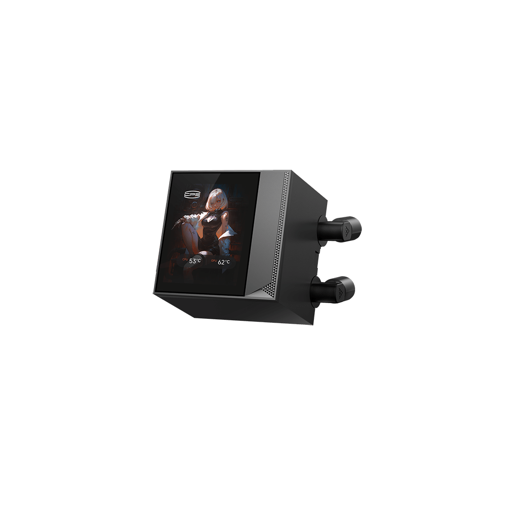 PC COOLER DC360 PRO ARGB DISPLAY BLACK thumbnail 2