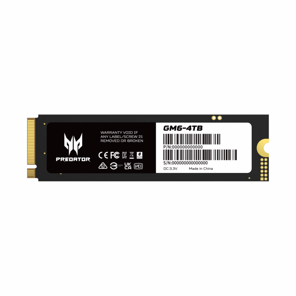 ACER GM6 1TB PCIE GEN4X4 M.2 thumbnail 4
