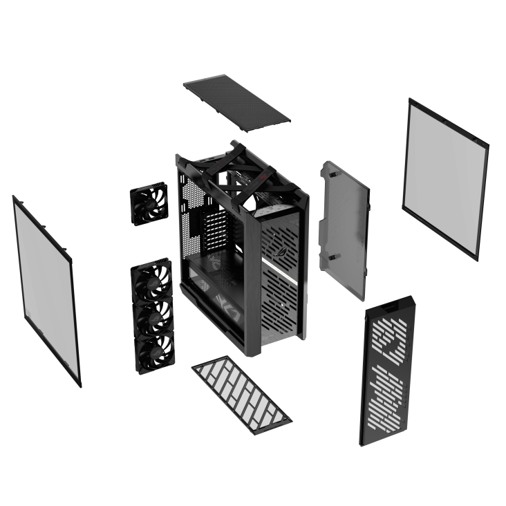 ASUS ROG STRIX HELIOS II GX601S BLACK thumbnail 20
