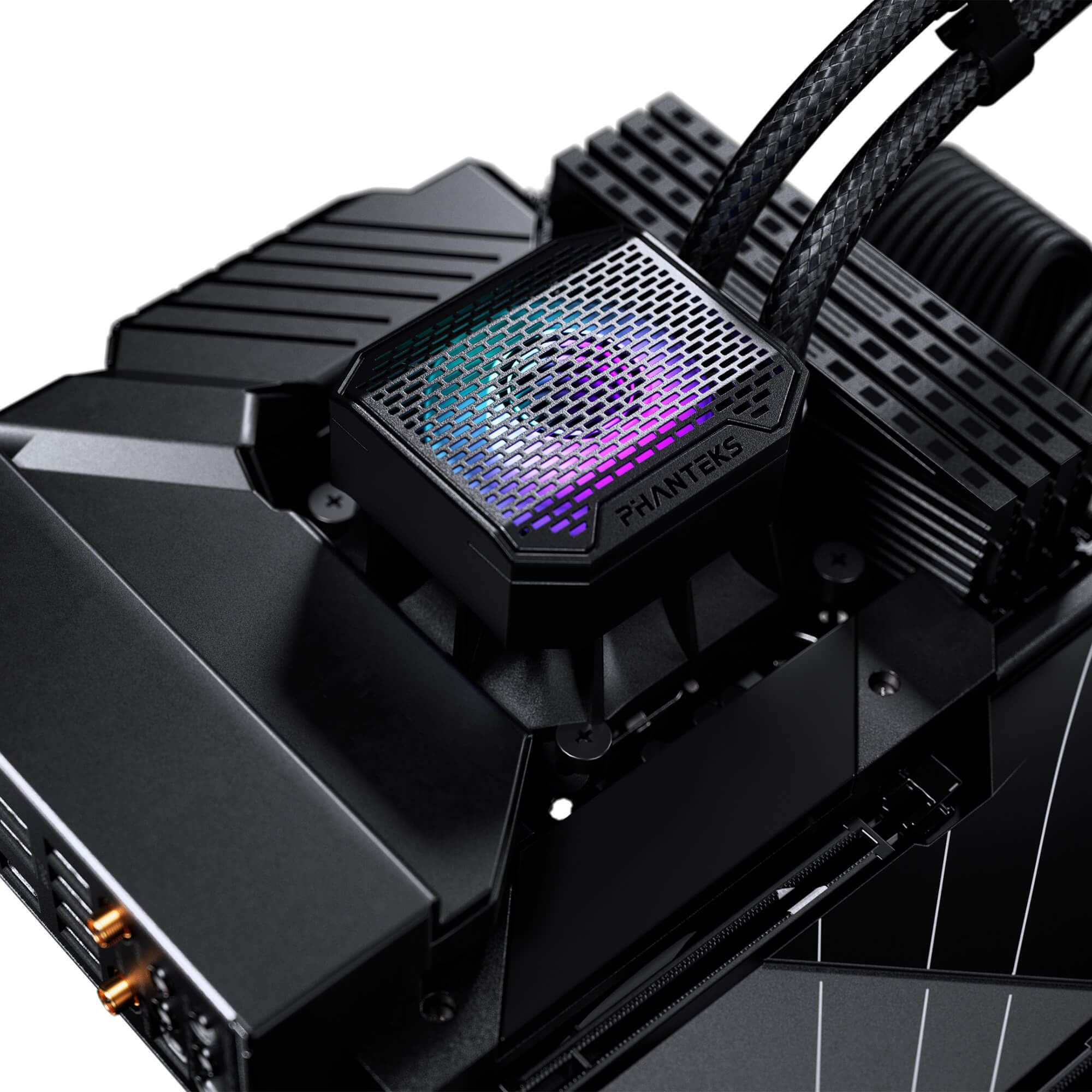 PHANTEKS GLACIER ONE 360M25 G2 DRGB AIO LIQUID COOLER BLACK thumbnail 3