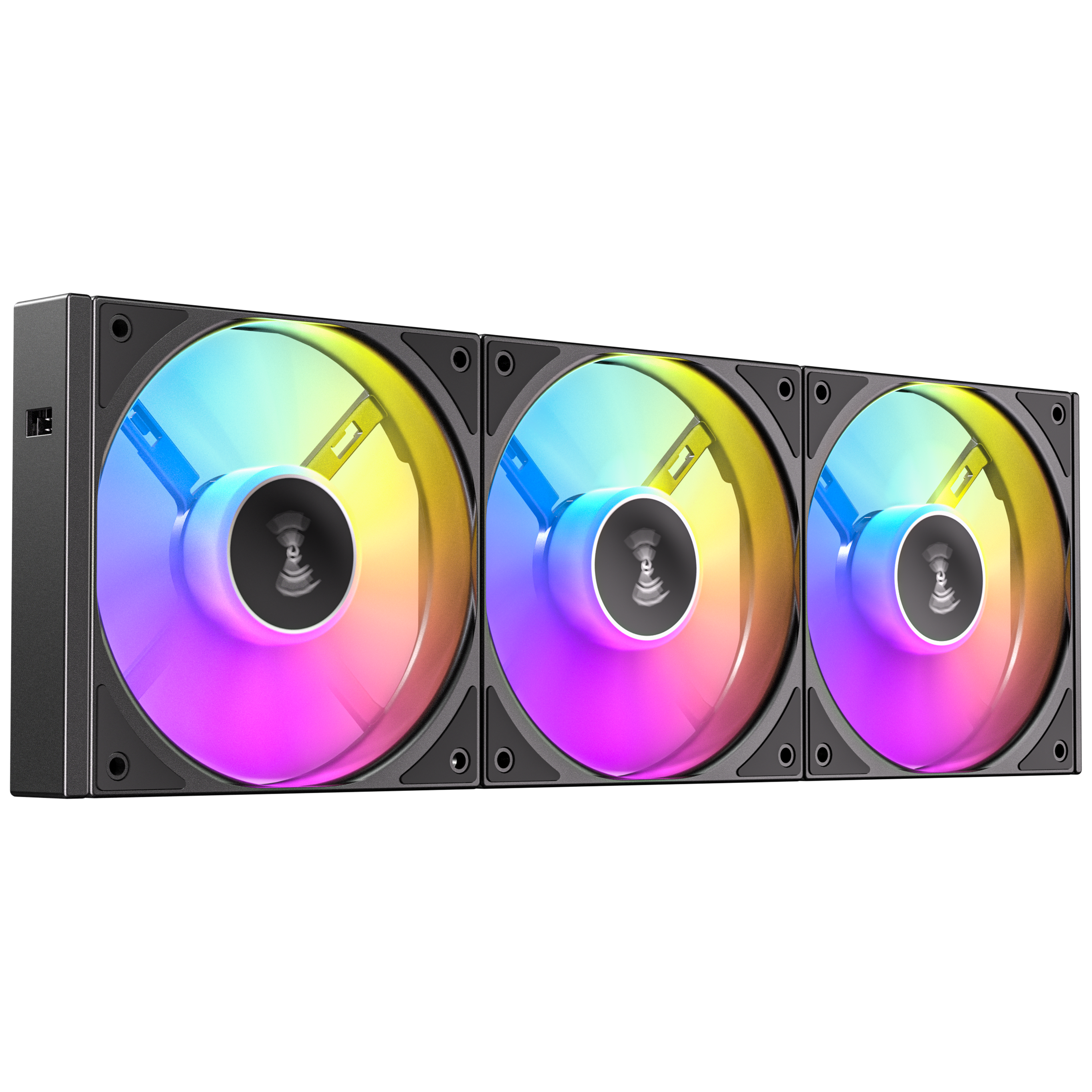 ANTEC CONNECT 120 ARGB REVERSE FANS BLACK (3-PACK) thumbnail 5