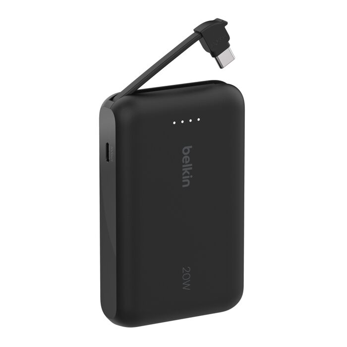 BELKIN BoostChargePower Bank 10K with Integrated Cable thumbnail 4