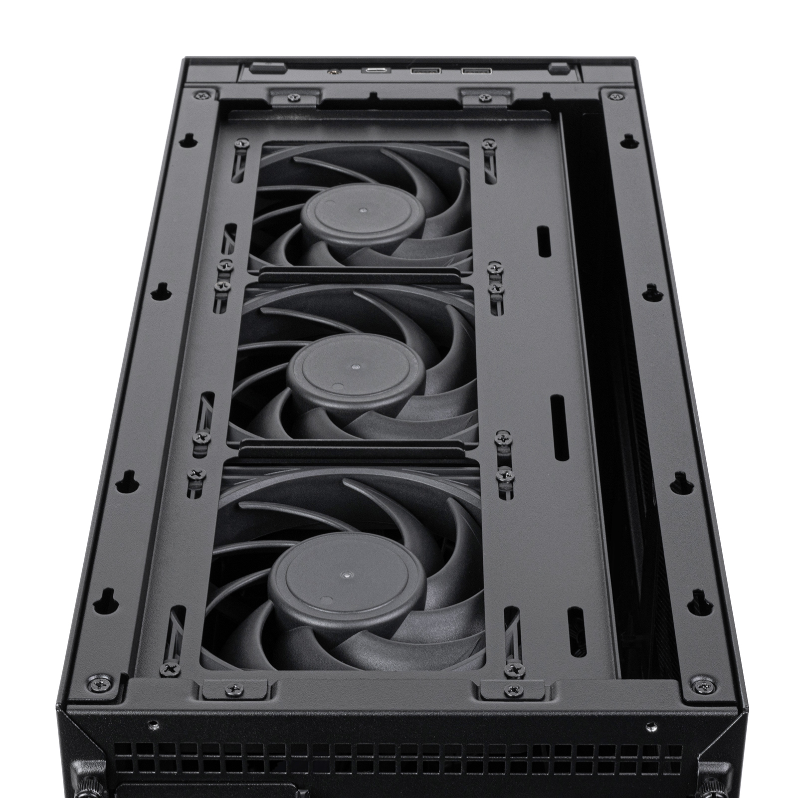 SILVERSTONE SUGO 17 M-ATX Case BLACK thumbnail 11
