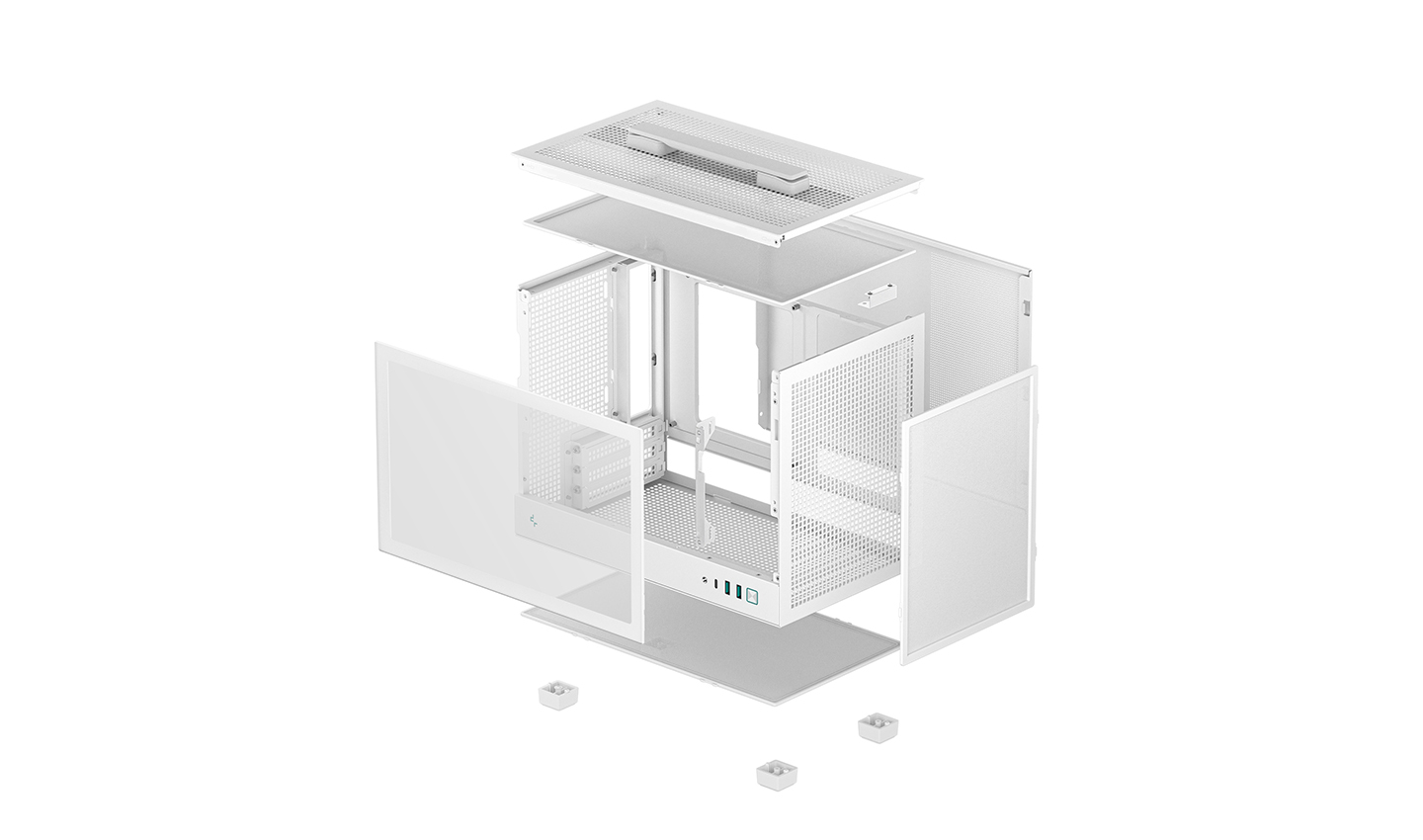 DEEPCOOL CH160 WHITE ITX CASE thumbnail 10