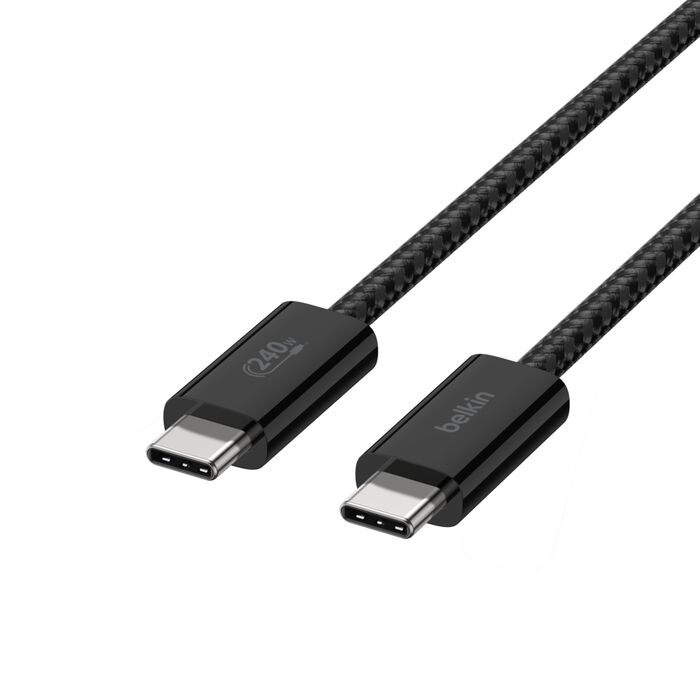 BELKIN BoostCharge USB-C至USB-C編織連接線(240W/1.5米/2PK) thumbnail 2
