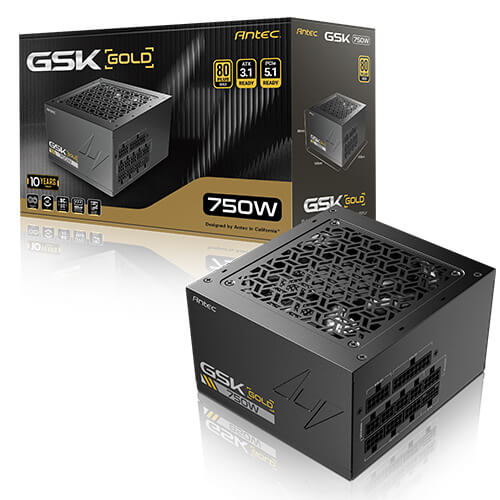 ANTEC GSK750 V2 GB PSU 80+GOLD thumbnail 5