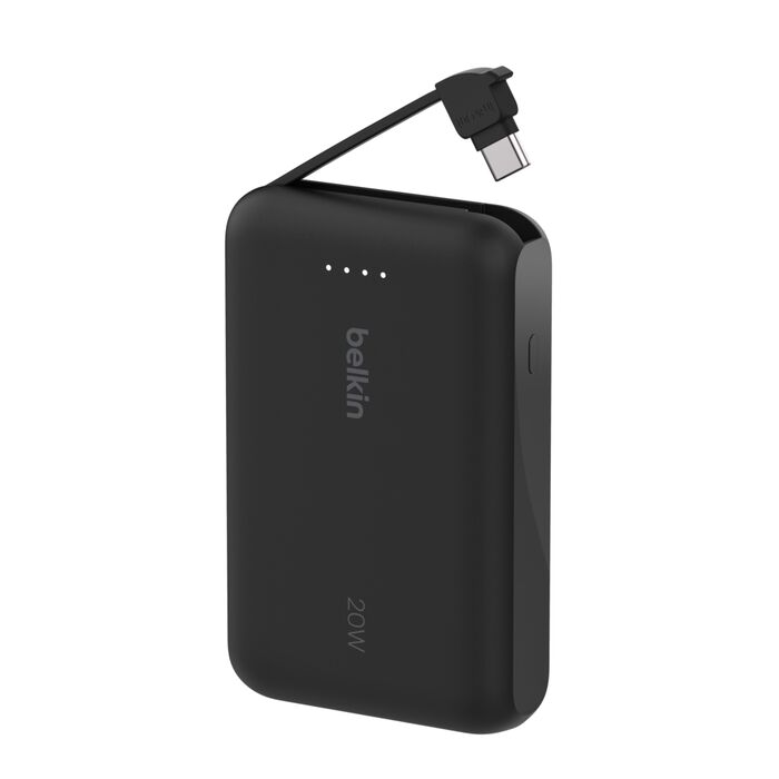 BELKIN BoostChargePower Bank 10K with Integrated Cable thumbnail 3