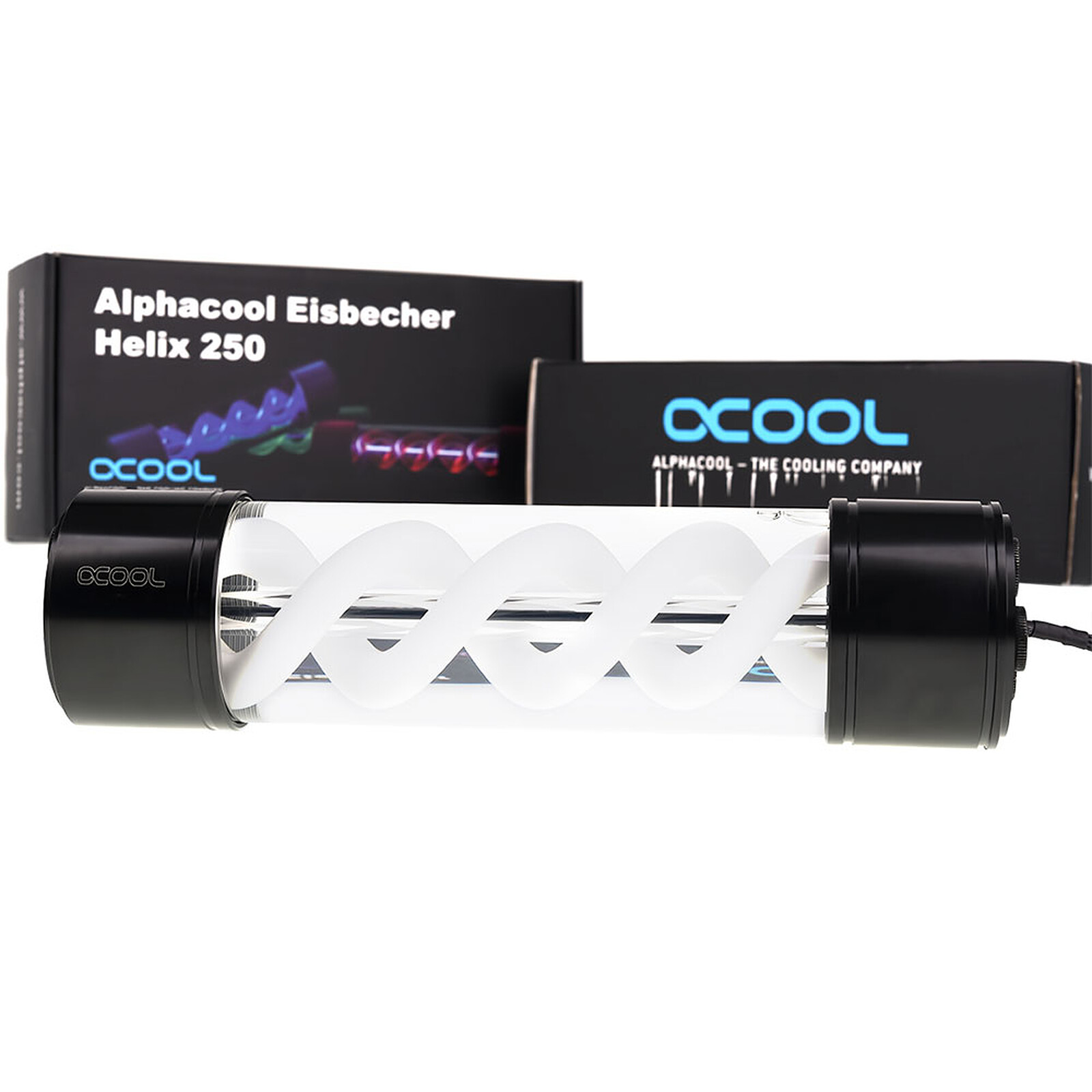 ALPHACOOL EISBECHER HELIX RESERVOIR BK/WH thumbnail 3