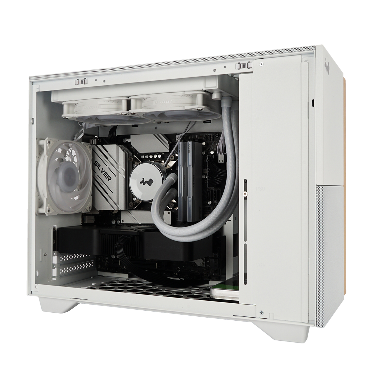IN WIN F3 MICRO ATX CASE WHITE thumbnail 5