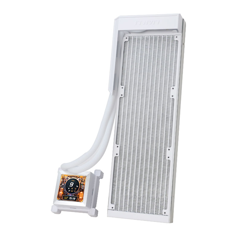 HYDROSHIFT LCD 360N RADIATOR ONLY, NO FAN WHITE thumbnail 2