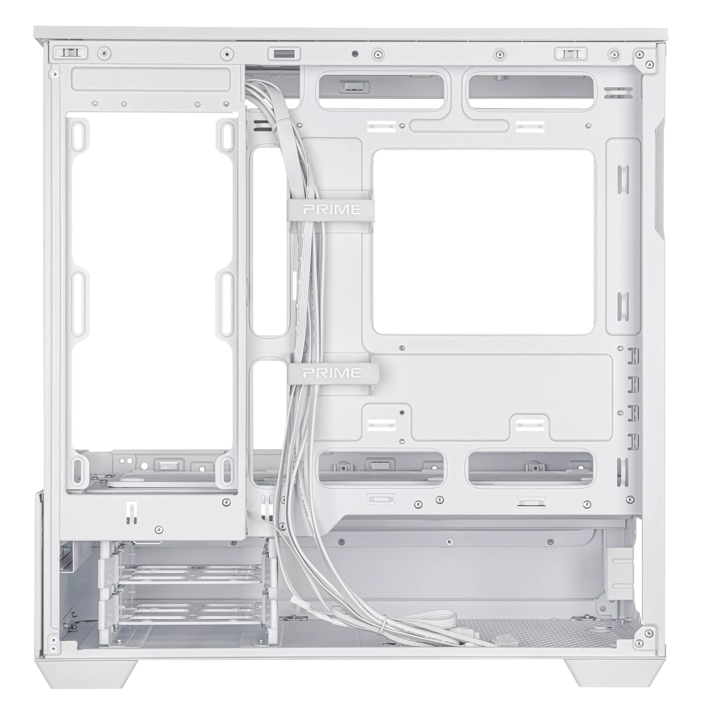ASUS PRIME AP202 TG MATX CASE WHITE thumbnail 15