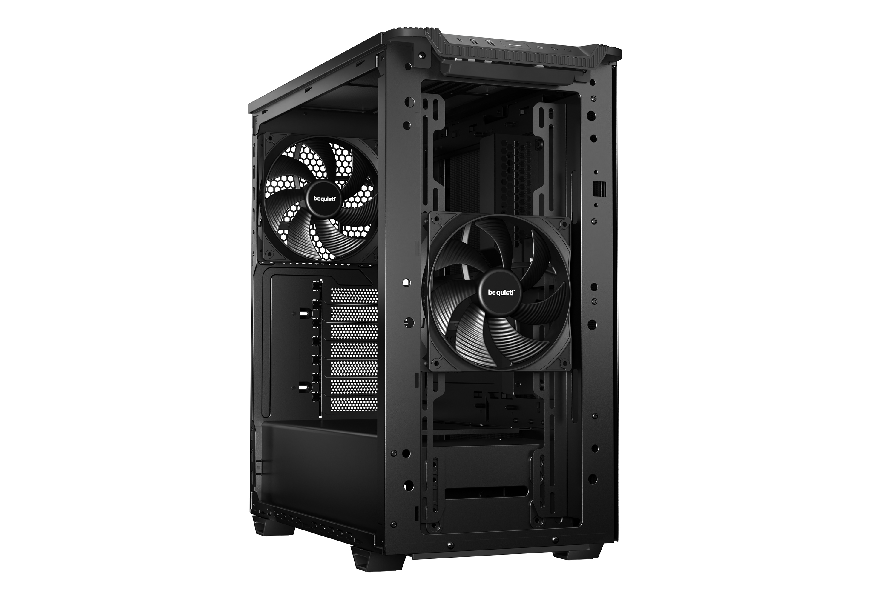 BE QUIET! PURE BASE 501 AIRFLOW WINDOW BLACK (BGW74) thumbnail 3