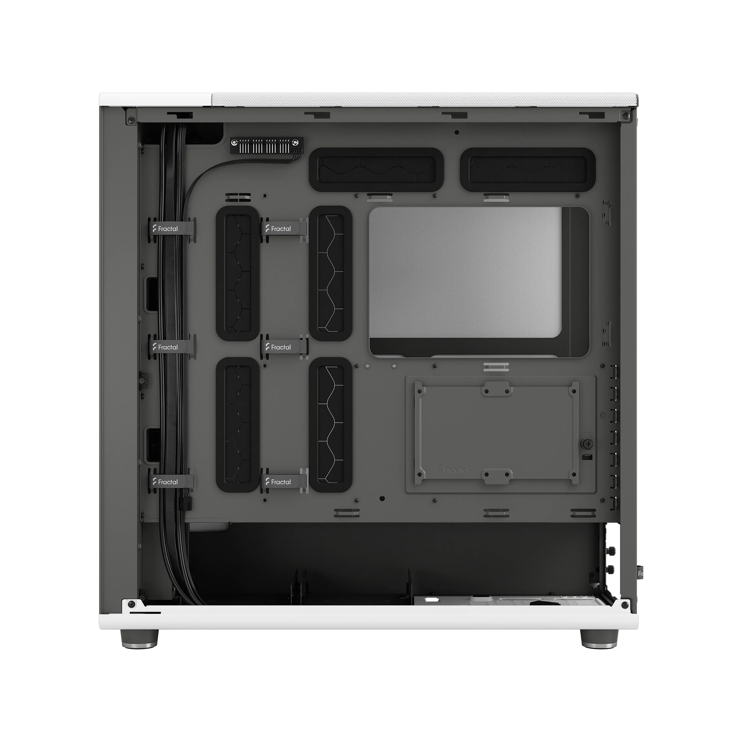 FRACTAL DESIGN NORTH XL CHALK WHITE TG CLEAR thumbnail 4