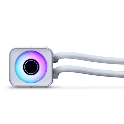 GLACIER ONE 420D30 X2 D-RGB AIO CPU COOLER WHITE thumbnail 2