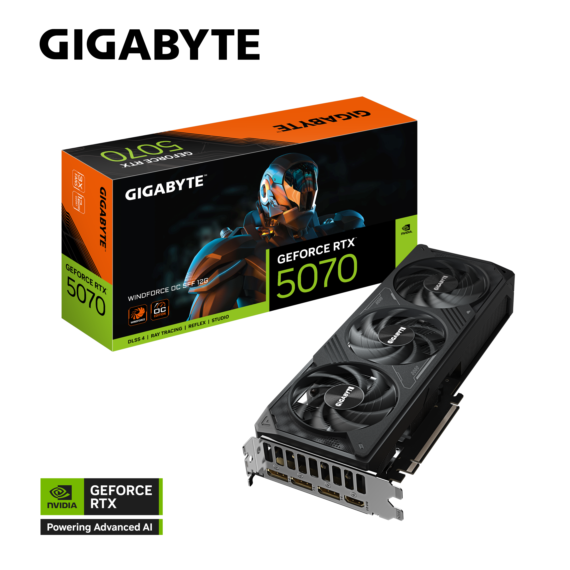 GIGABYTE RTX5070 WINDFORCE OC SFF 12GB GDDR7 thumbnail 11
