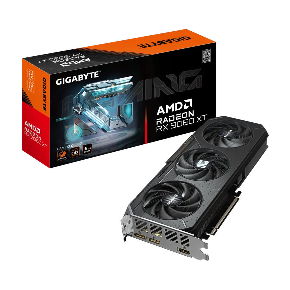 GIGABYTE RX9060XT GAMING OC 16GB GDDR6 thumbnail 4