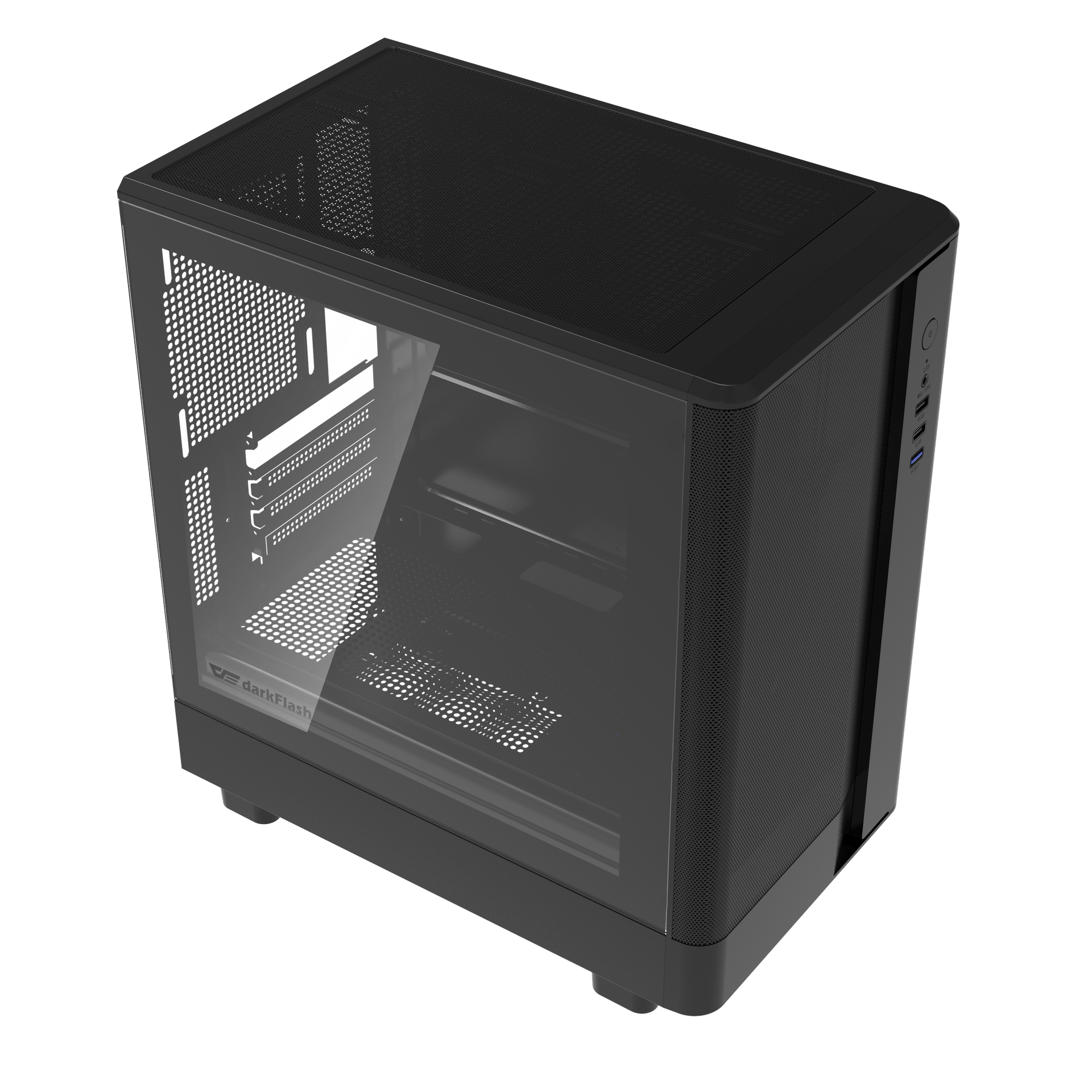 DARKFLASH DB330M MESH MATX CASE BLACK thumbnail 6