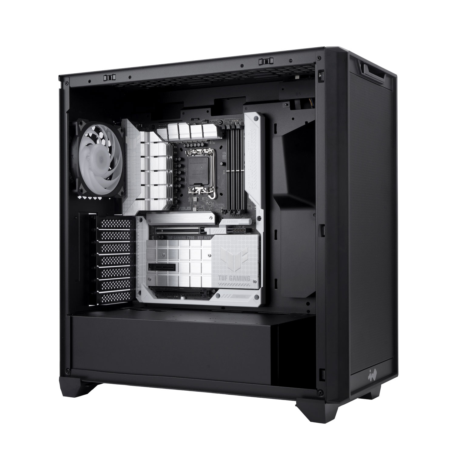 IN WIN D5 MID TOWER BACK CONNECT CASE BLACK thumbnail 6