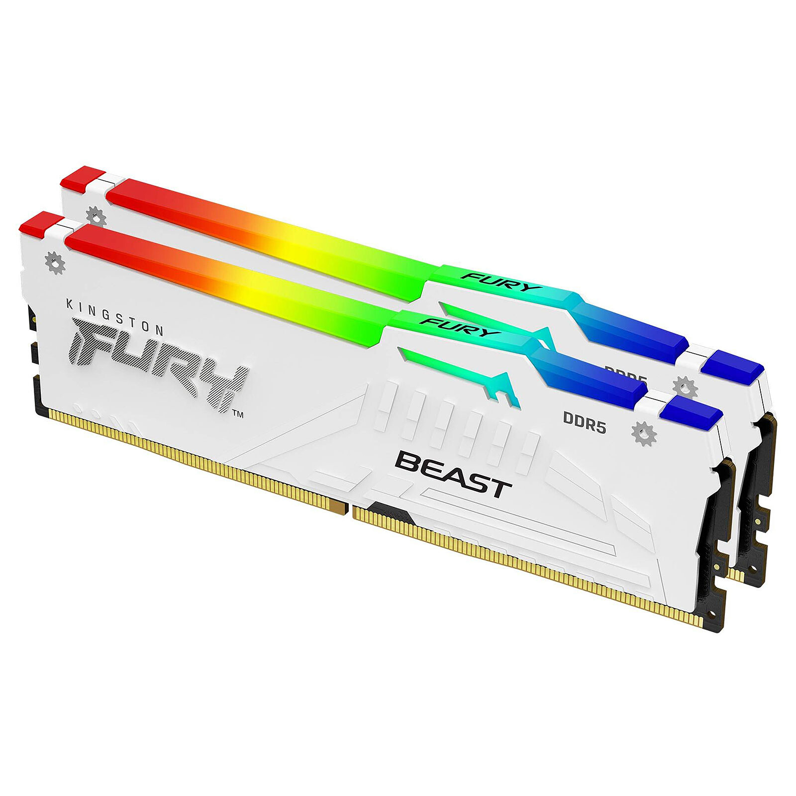 KINGSTON FURY BEAST WHITE EXPO 32G(16G*2) DDR5 6000MT/S thumbnail 4