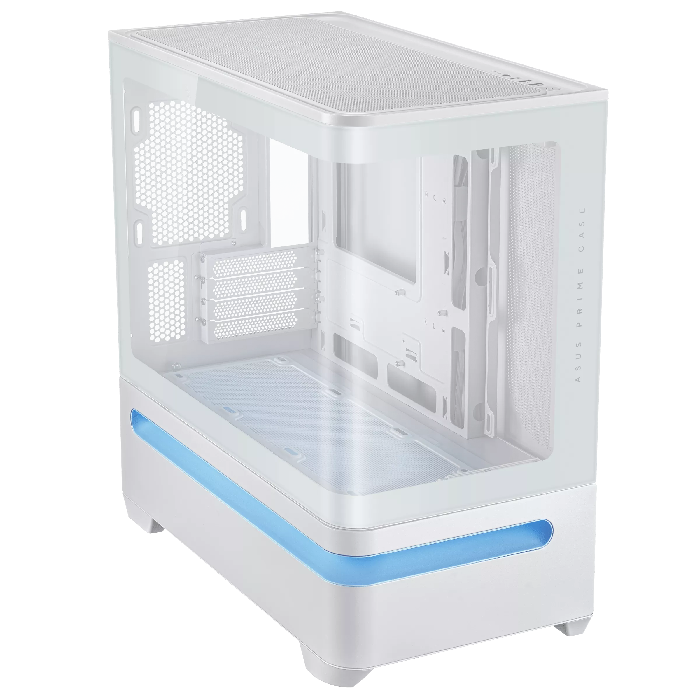 ASUS PRIME AP202 TG MATX CASE WHITE thumbnail 6