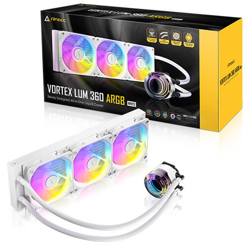 ANTEC VORTEX LUM 360 RGB WHITE WATERCOOLING thumbnail 3