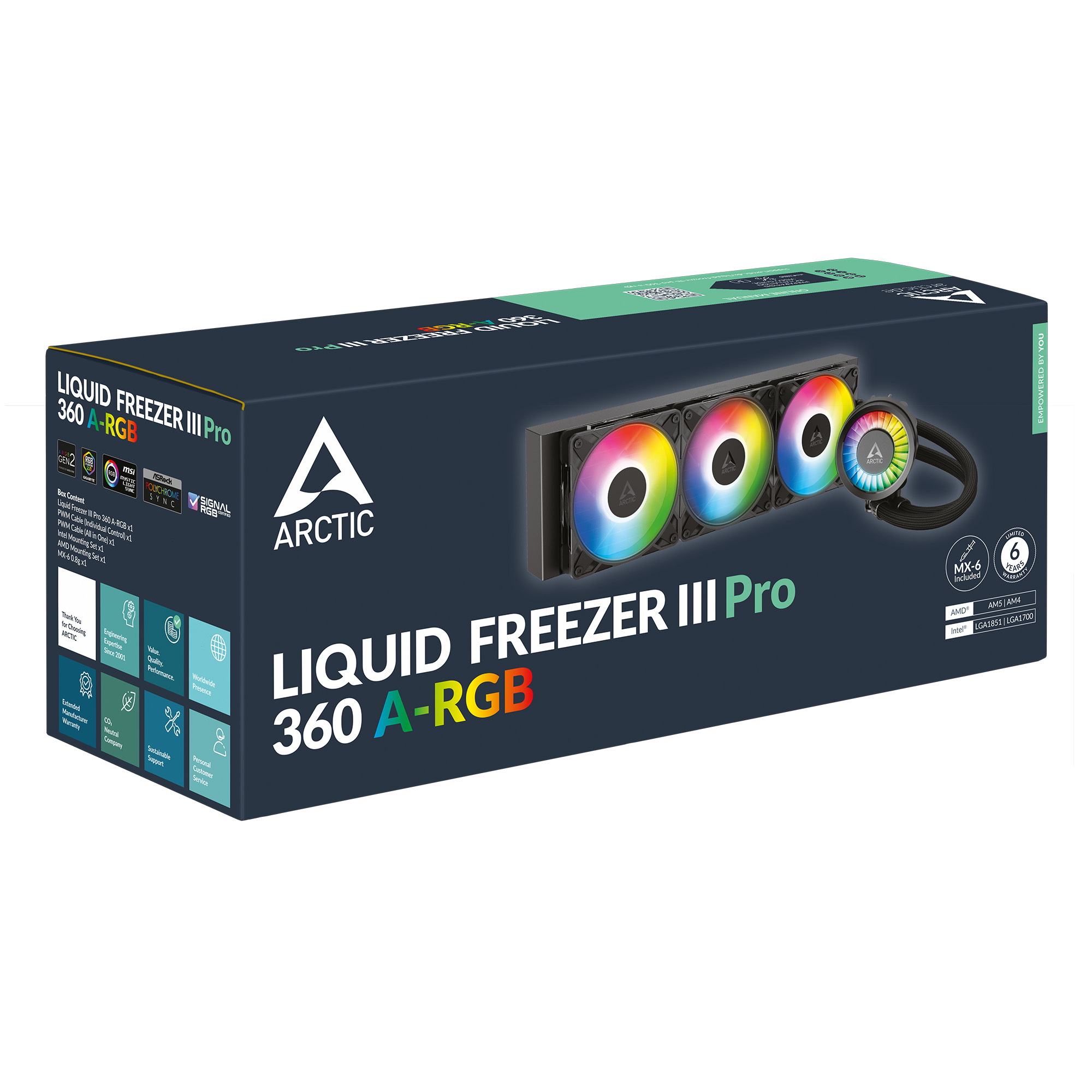 LIQUID FREEZER III PRO 360 ARGB BLACK thumbnail 6