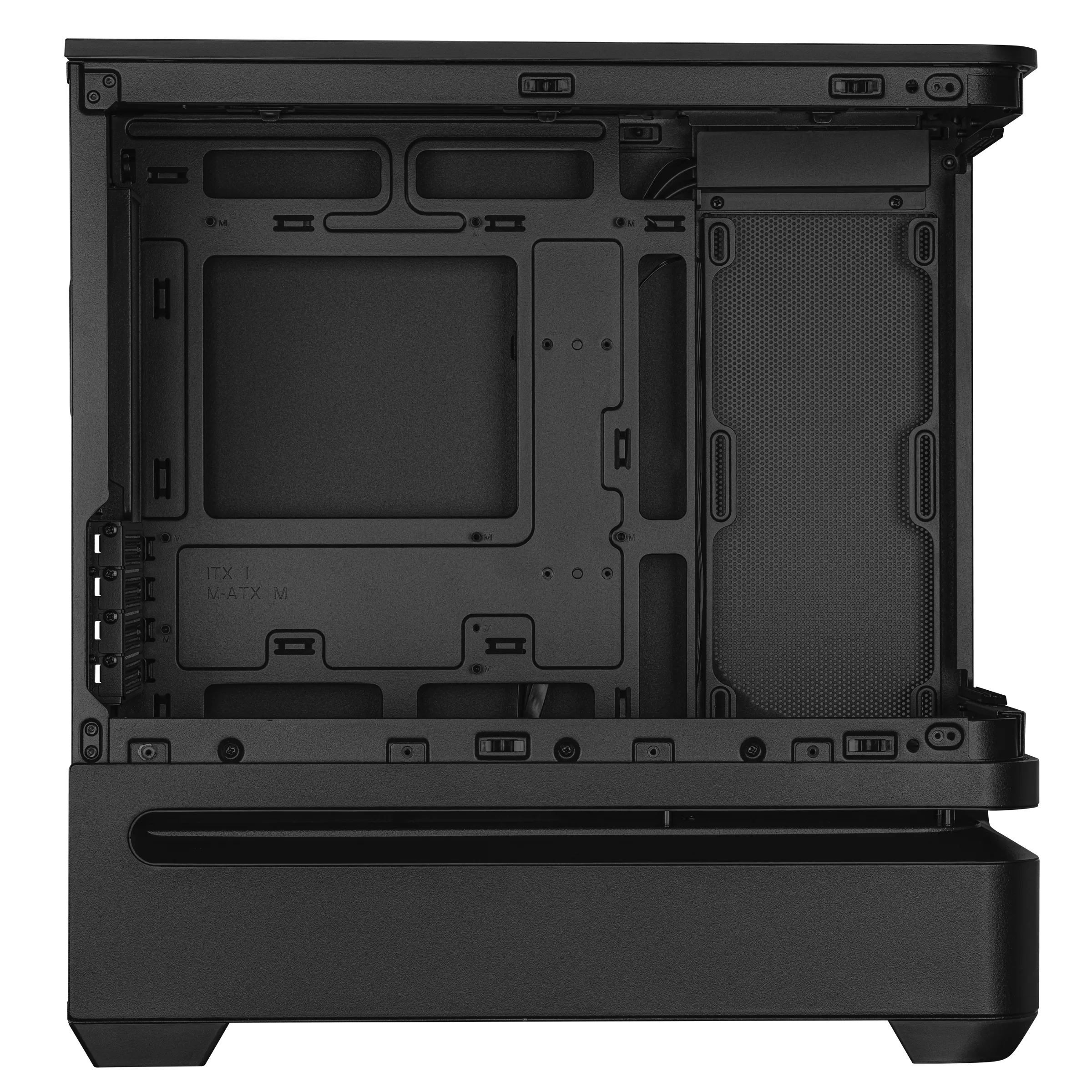 ASUS PRIME AP202 TG MATX CASE BLACK thumbnail 12