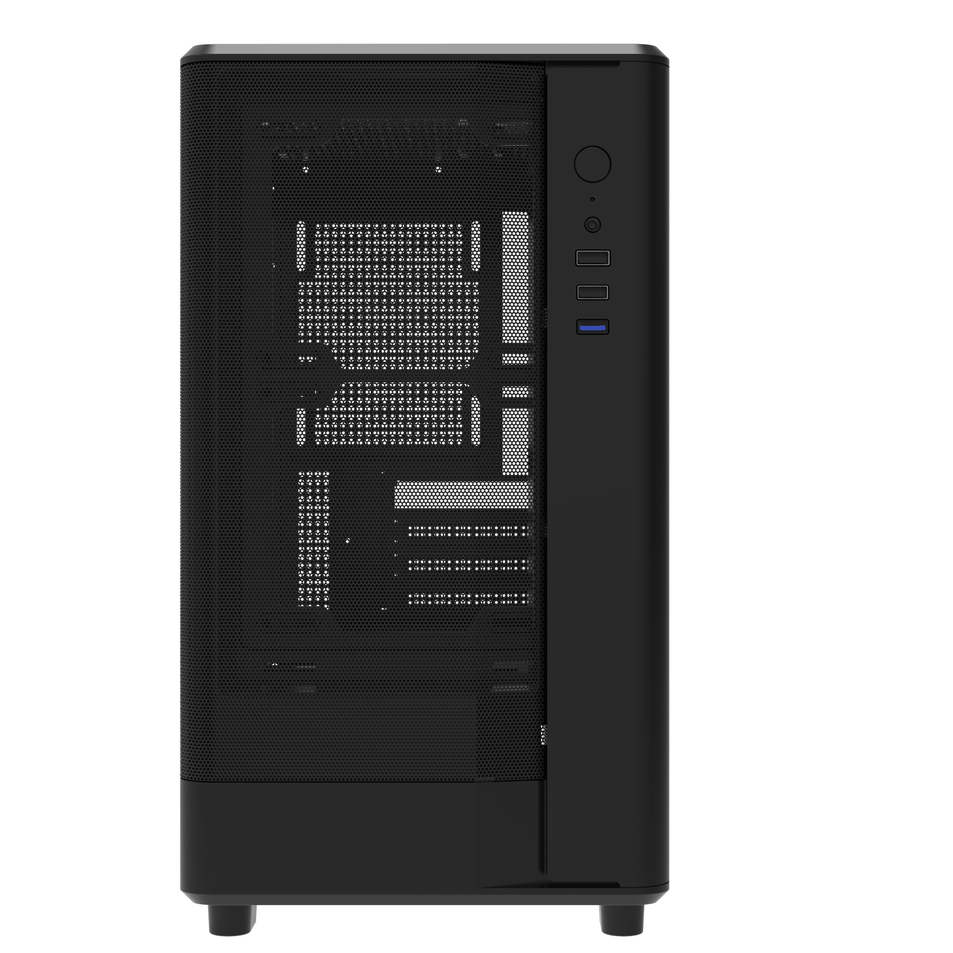 DARKFLASH DB330M MESH MATX CASE BLACK thumbnail 2