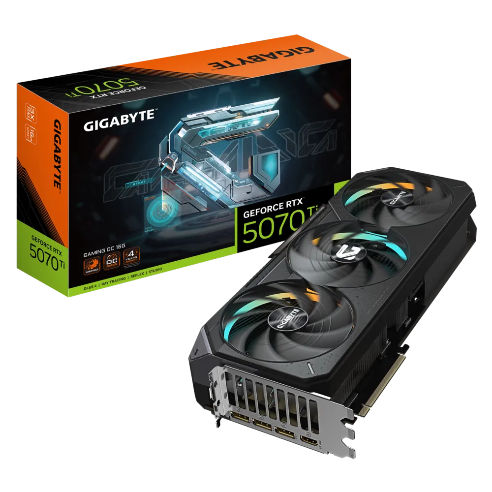 GIGABYTE RTX5070TI GAMING OC 16GB GDDR7 thumbnail 5