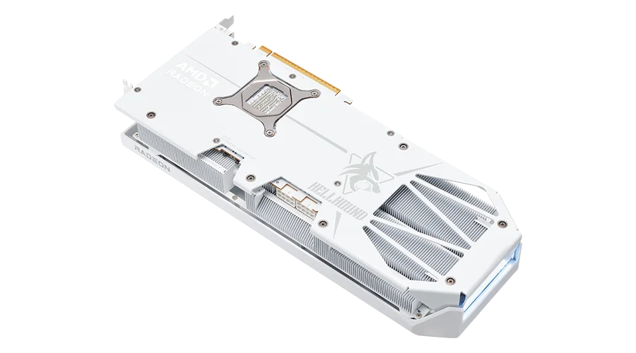 RX9070XT HELLHOUND SPECTRAL WHITE 16GB GDDR6 thumbnail 6