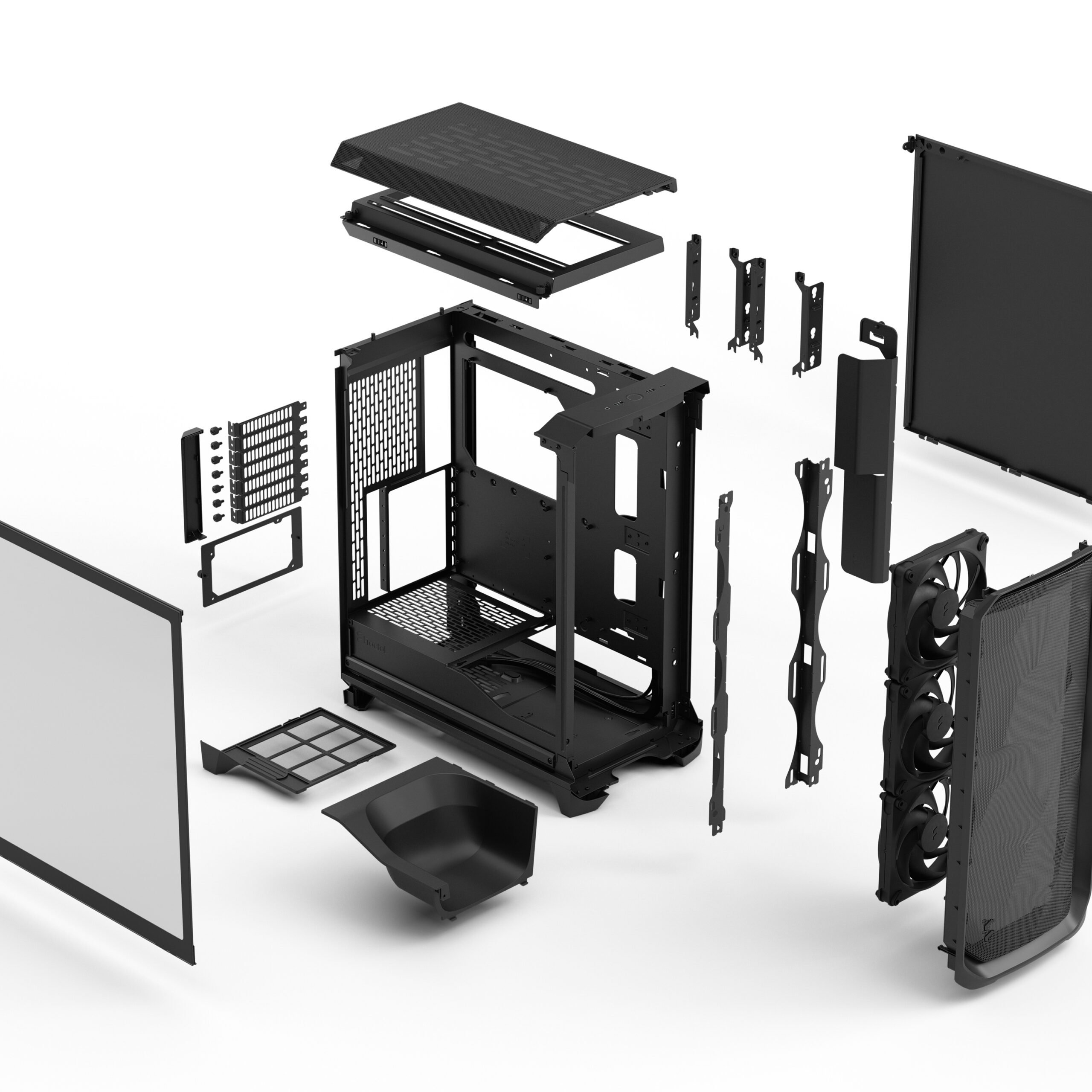 FRACTAL DESIGN MESHIFY 3 BLACK TG LIGHT TINT thumbnail 2