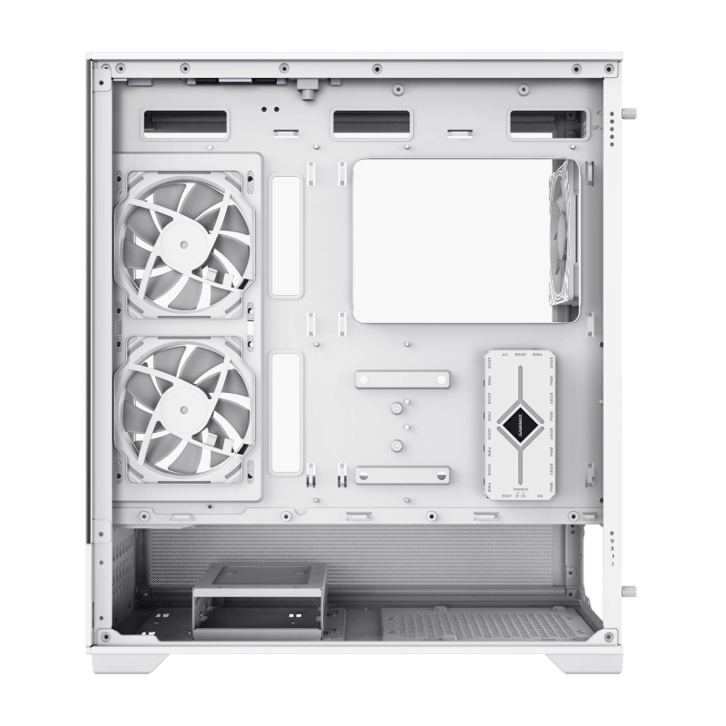 GAMEMAX VISTA AW ATX CASE WHITE thumbnail 9