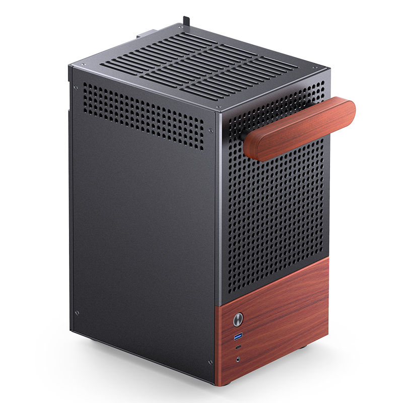 JONSBO T6 ITX CASE W/ USB3.0*1 TYPE-C*1 BLACK thumbnail 6