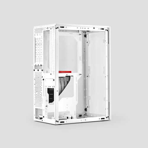 MESHROOM S MINI ITX CASE W/PCIE5.0 RISER CABLE WH thumbnail 4