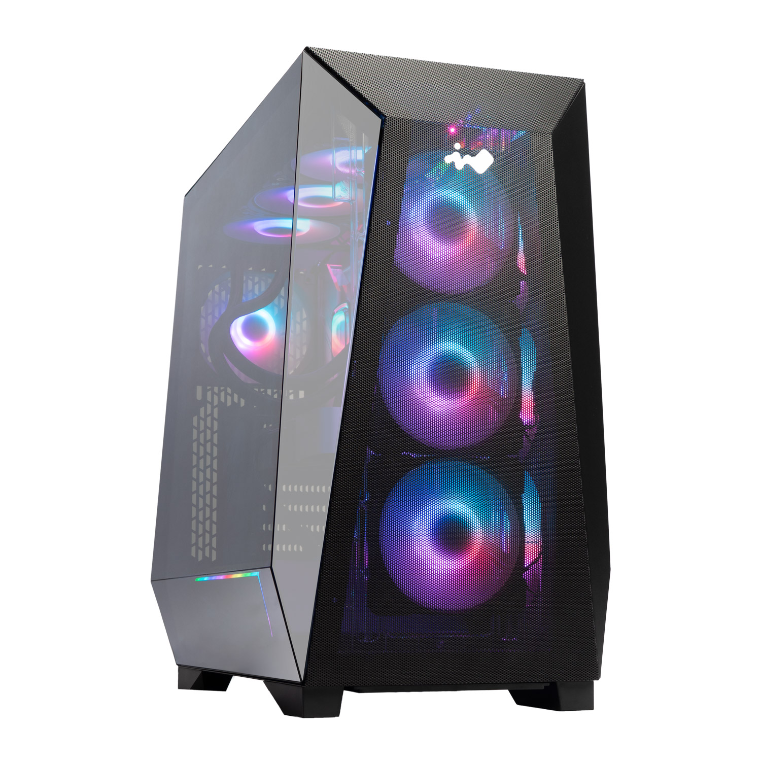 IN WIN PRISM ATX CASE BLACK thumbnail 15