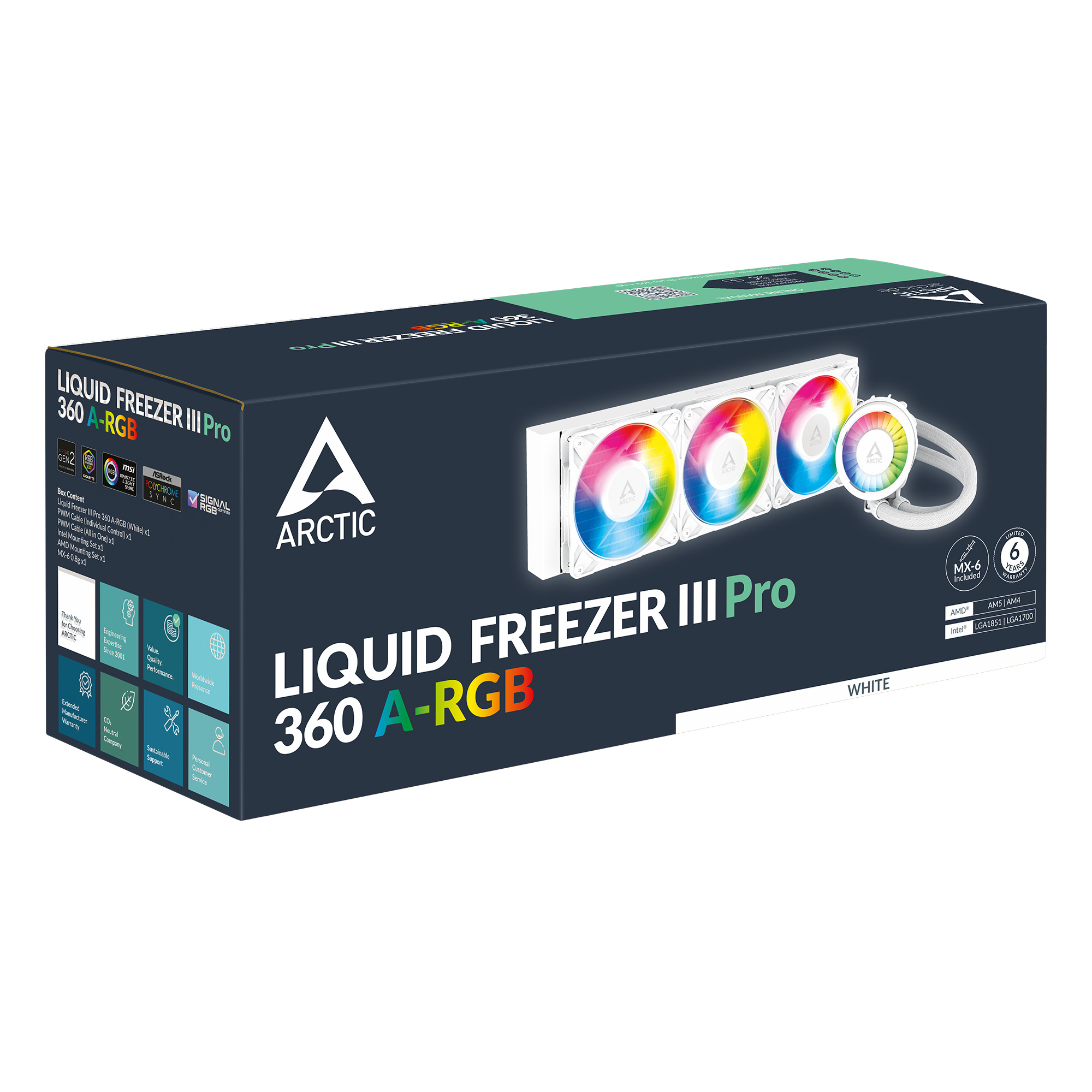 LIQUID FREEZER III PRO 360 ARGB WHITE thumbnail 6