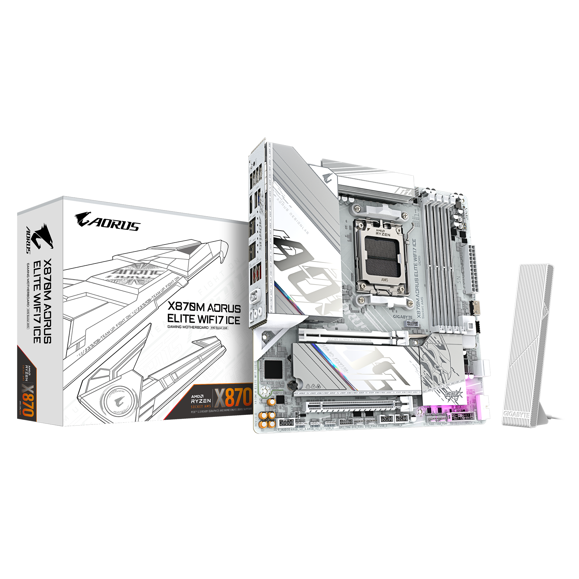 X870M AORUS ELITE WIFI7 ICE thumbnail 6